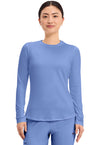 Ciel Blue - Long Sleeve Underscrub Knit Tee