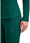 Hunter Green - Long Sleeve Underscrub Knit Tee (View 3)
