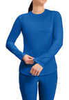 Royal - Long Sleeve Underscrub Knit Tee (View 2)