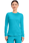Turquoise - Long Sleeve Underscrub Knit Tee