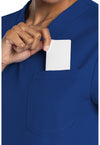 Galaxy Blue - Unisex V-Neck Scrub Top (View 2)