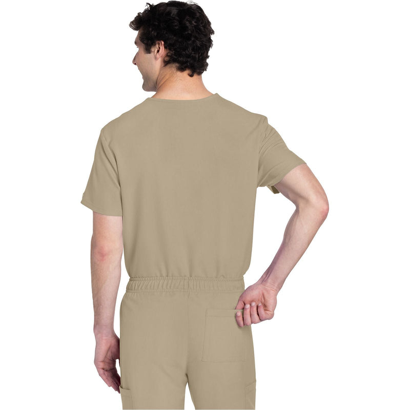khaki - Unisex V-Neck Top