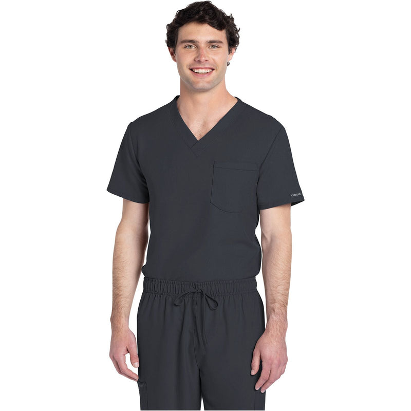 pewter - Unisex V-Neck Top