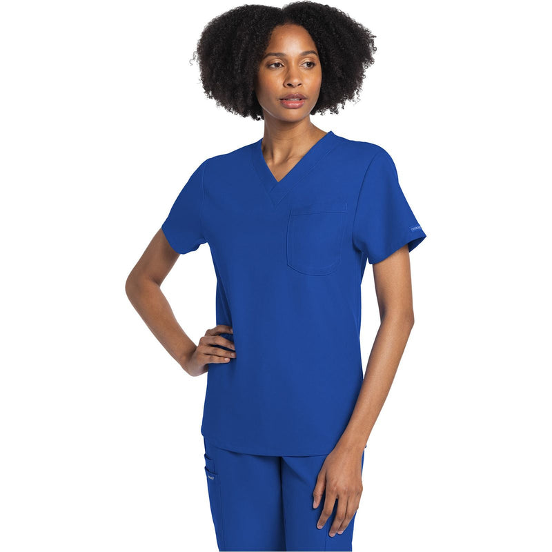 royal - Unisex V-Neck Top