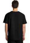 Black - Cherokee WW Originals Ultra Men Scrub Top - Back View