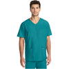 teal blue - Men's Tuck-in V-Neck Top