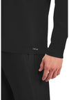 Black - Men's Long Sleeve Underscrub Knit Tee (View 3)