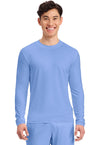 Ciel Blue - Men's Long Sleeve Underscrub Knit Tee