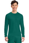 Hunter Green - Men's Long Sleeve Underscrub Knit Tee