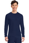 Navy - Men's Long Sleeve Underscrub Knit Tee