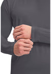 Pewter - Men's Long Sleeve Underscrub Knit Tee (View 2)