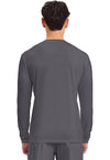 Pewter - Men's Long Sleeve Underscrub Knit Tee (Back)