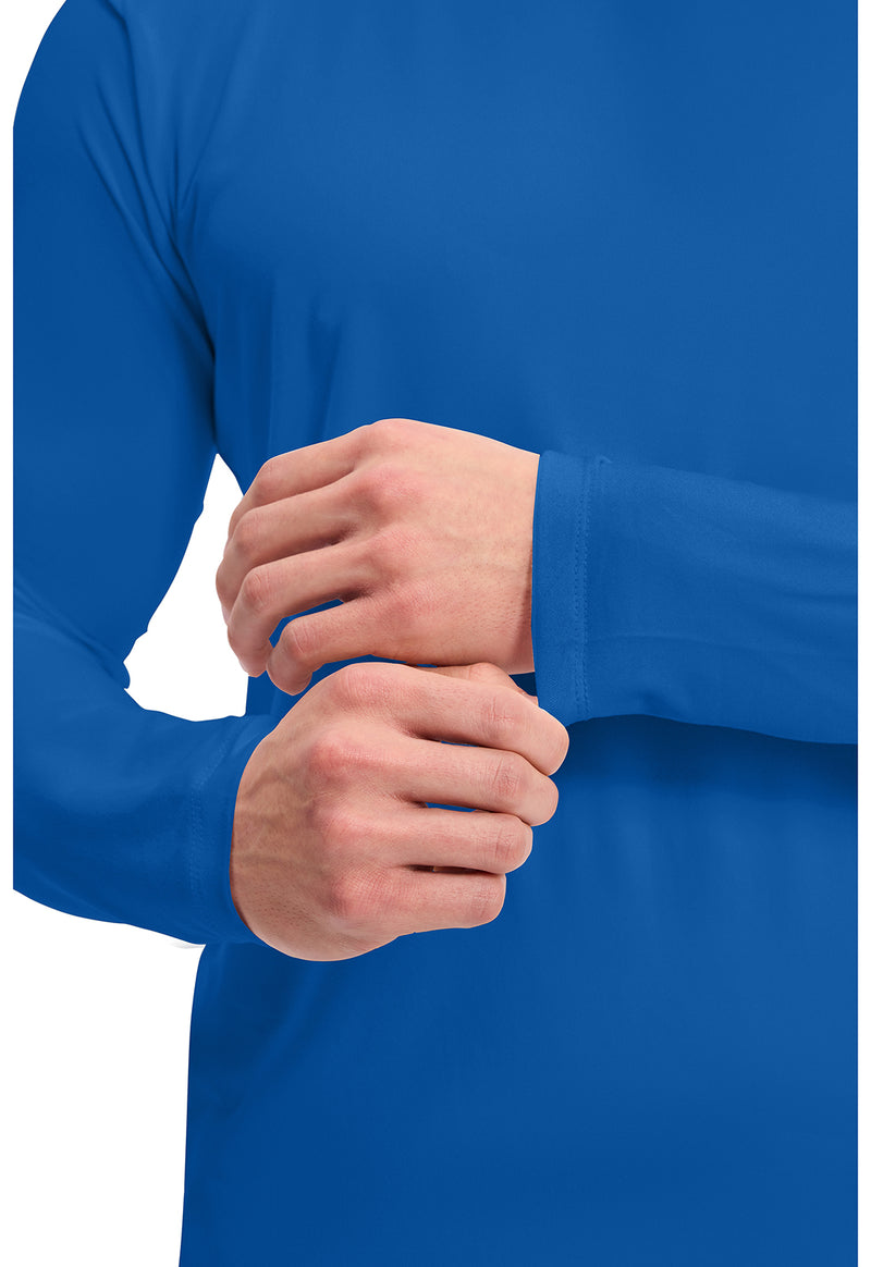 Royal - Men's Long Sleeve Underscrub Knit Tee (View 2)