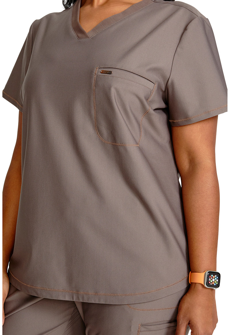 Iron - Tuckable V-Neck Top (View 4)