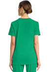 Green Apple - Cherokee Achieve Women Scrub Top - Back View