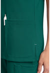 HUNTER - Women's 2-Pocket V-Neck Scrub Top (View 4)