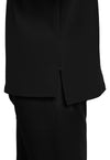 Black - Men's 1-Pocket Tuck-In Scrub Top (View 4)