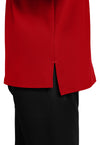 RED - Men's 1-Pocket Tuck-In Scrub Top (View 4)