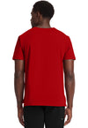 RED - Cherokee Achieve Men Scrub Top - Back View