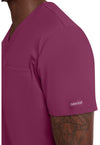 wine - Men's 1-Pocket Tuck-In Top (View 3)