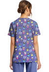 Baby Burritos - Women's Print V-Neck Top (Back)