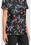 Celebrate You - Women's Print V-Neck Top (View 4)