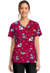COWGIRL KITTY - Women's Print V-Neck Top