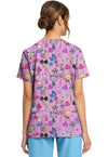 Feline Female - Women's Print V-Neck Top (Back)