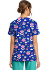 Flyin' Magic - Women's Print V-Neck Top (Back)