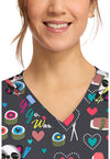 GIRLS GONE WASABI - Women's Print V-Neck Top (View 2)