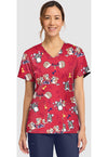 GAME NIGHT - Women's Print V-Neck Top