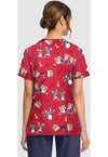 GAME NIGHT - Women's Print V-Neck Top (Back)