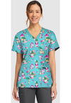 Gnomes At Home - Women's Print V-Neck Top