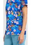 Hippo Water Mus - Women's Print V-Neck Top (View 3)