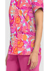 Macaw Mania - Women's Print V-Neck Top (View 3)