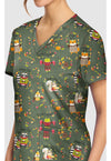 SWEATER WEATHER - Women's Print V-Neck Top (View 2)