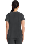 Black - Cherokee IN Infinity Women Scrub Top - Back View