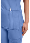 Ciel - Women's V-Neck Scrub Top (View 4)