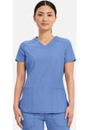 Ciel - Cherokee IN Infinity Women Scrub Top - Front View