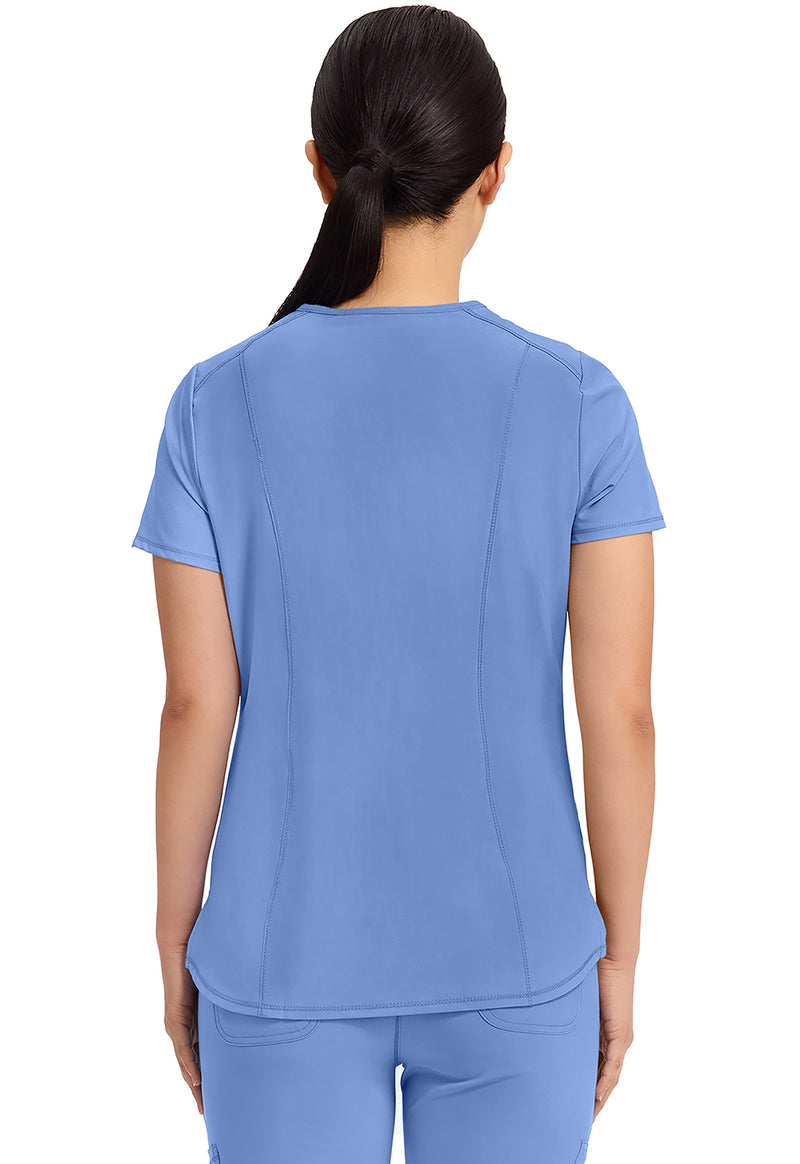 Ciel - Cherokee IN Infinity Women Scrub Top - Back View