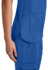 Royal - Women's V-Neck Scrub Top (View 3)