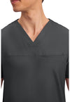 Black - Men's Tuckable V-Neck Top (View 2)