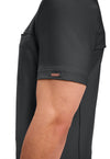 Black - Men's Tuckable V-Neck Top (View 3)