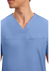 Ciel Blue - Men's Tuckable V-Neck Top (View 2)