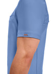 Ciel Blue - Men's Tuckable V-Neck Top (View 3)