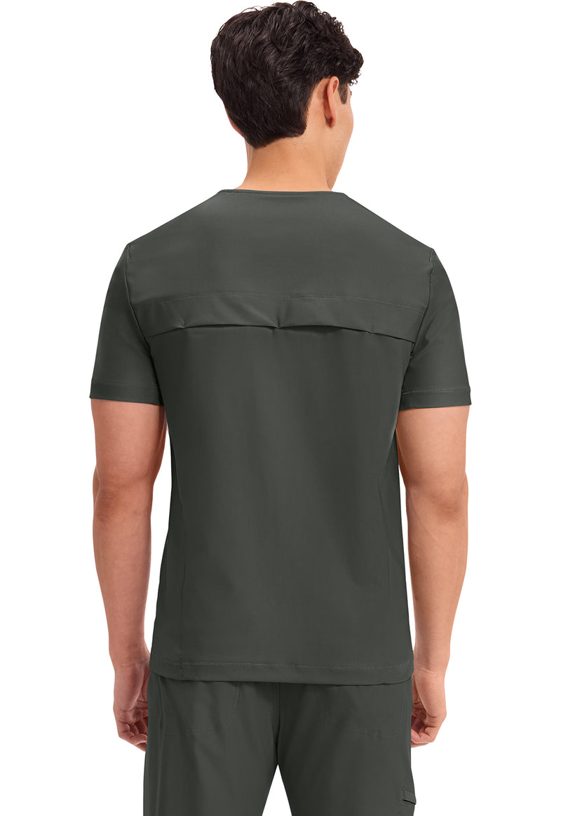 Olive Branch - Men's Tuckable V-Neck Top (Back)