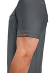 Pewter - Men's Tuckable V-Neck Top (View 3)