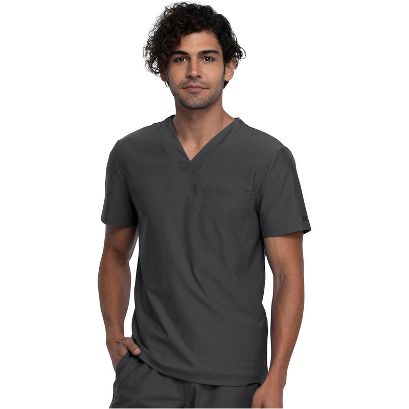 pewter - Men's Tuckable V-Neck Top