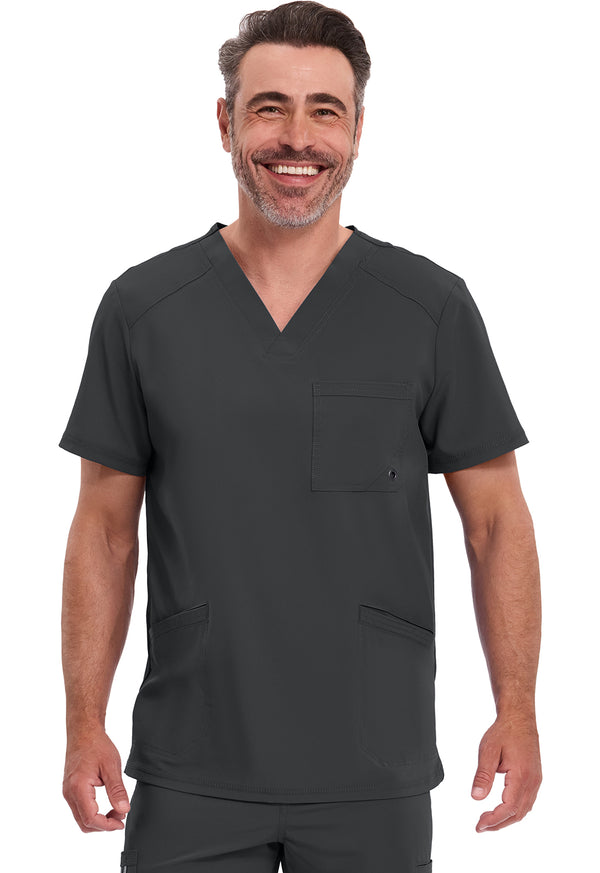 Men's V-Neck Scrub Top