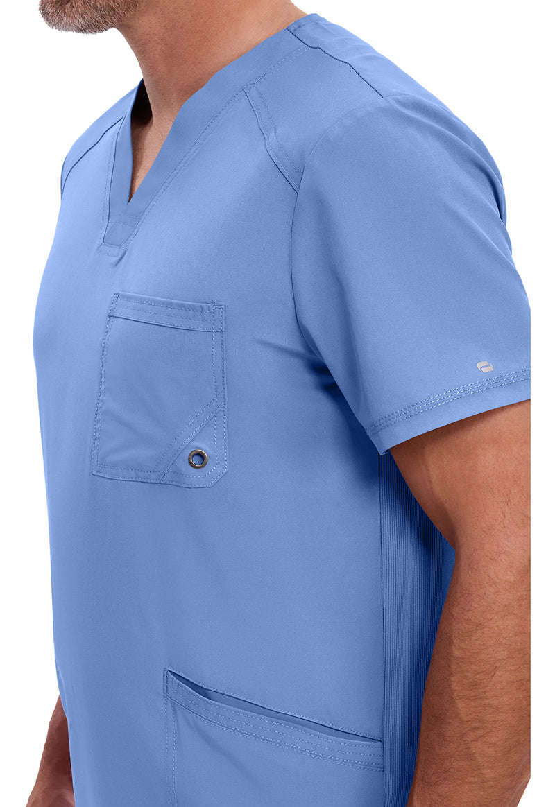 Ciel - Men's V-Neck Scrub Top (View 2)